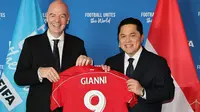 Erick Thohir terkait Dukungan Gianni Infantino Sebagai Isyarat Persetujuan Rangkap Jabatan Menpora dan Ketua PSSI: Saya Tidak Tahu